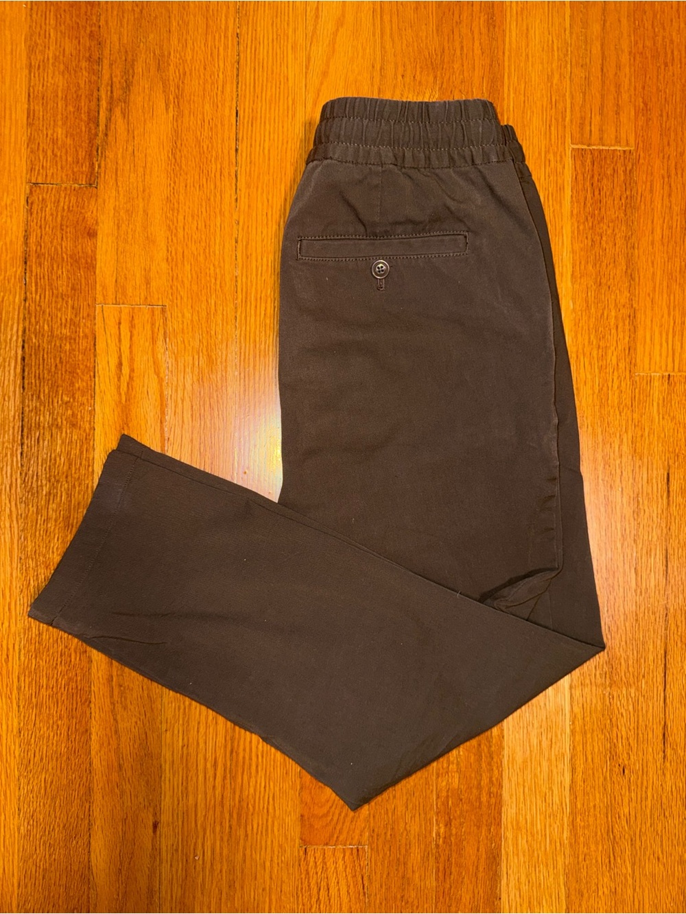 J.Crew Unisex Brown Casual Elastic-Waist Summer Pants Size XS